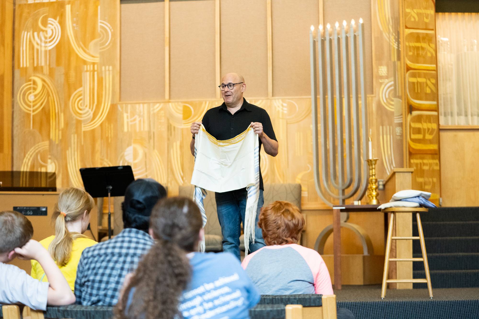 Rabbi Michael Shadick at Temple Emanuel